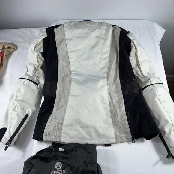 Reax Womens Motorcycle Jacket Sz L Alta Mesh w/ Riding Liner CE Level 2 armor” - Picture 6 of 7